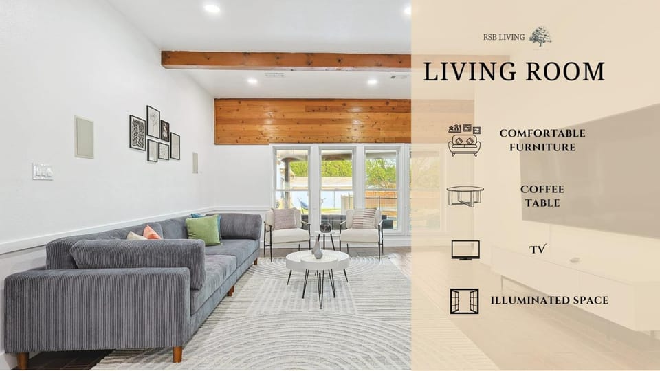 Living room, Seating area