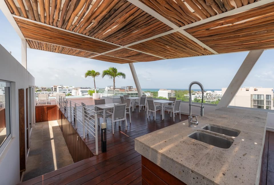 Day, Natural landscape, View (from property/room), Balcony/Terrace, Balcony/Terrace, Dining area, Sea view