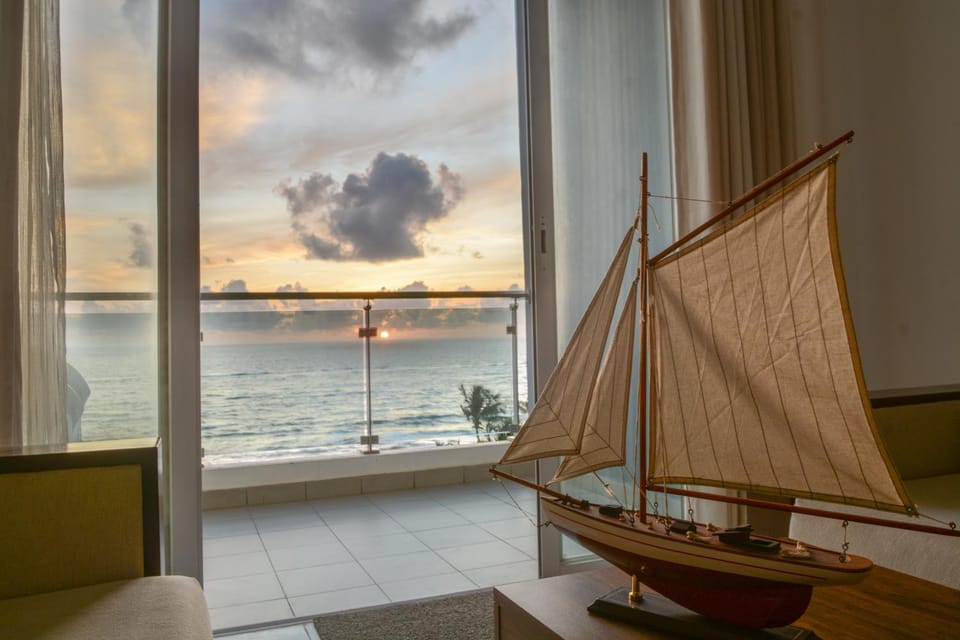 Balcony/Terrace, Living room, Sea view