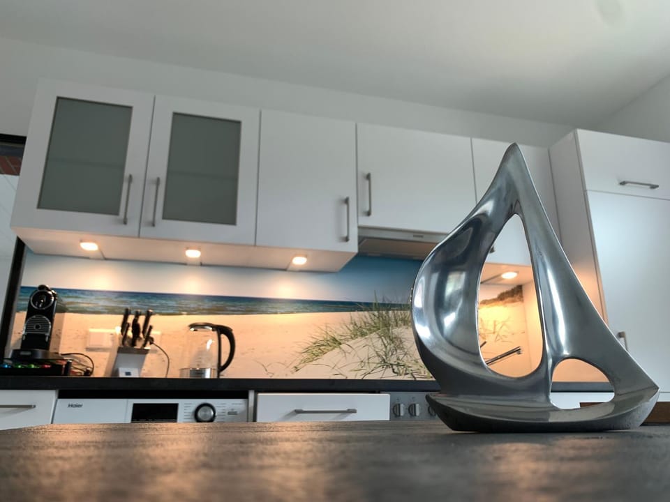Kitchen or kitchenette, dishwasher, stove