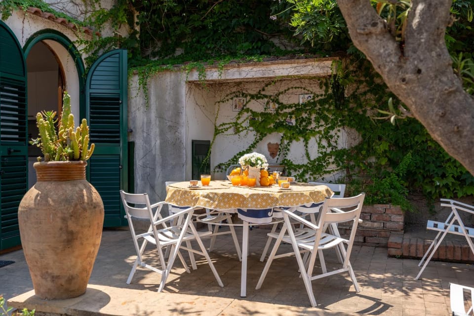 Patio, Spring, Day, Garden, Dining area, Garden view