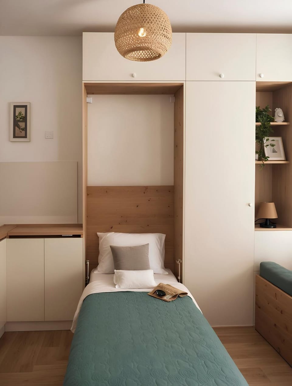 Bed, Bedroom, wardrobe