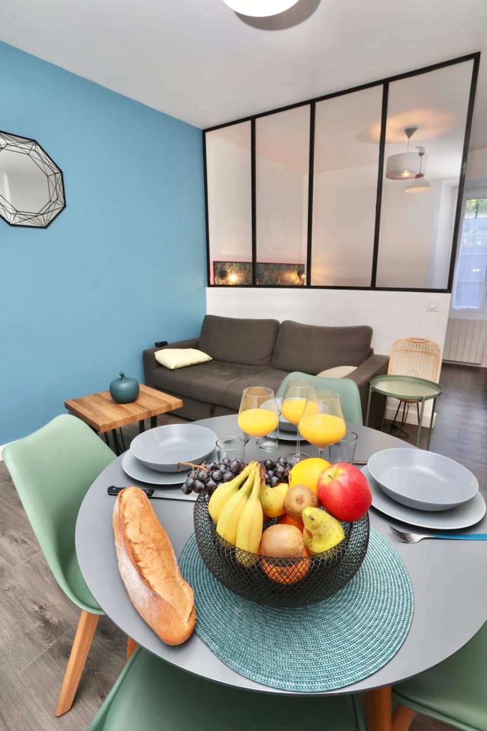 L'indigo - Wifi - 400m centre Pontivy Apartment in Brittany