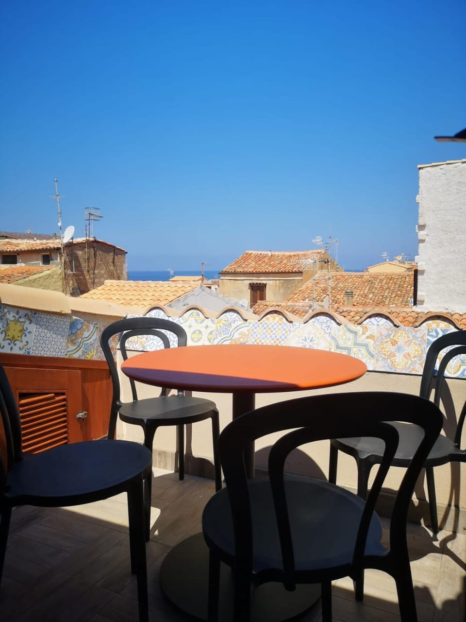 Balcony/Terrace, Dining area, Sea view