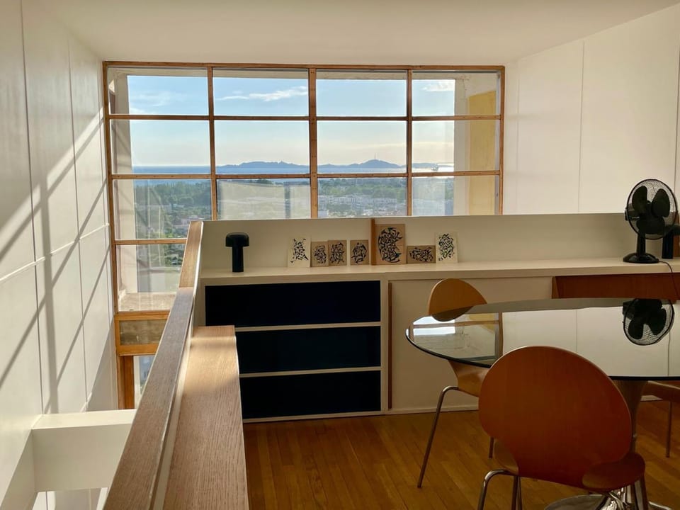 Duplex Le Corbusier Apartment in Marseille