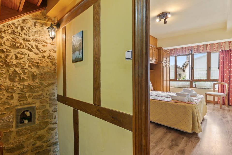 Property building, Living room, Bedroom