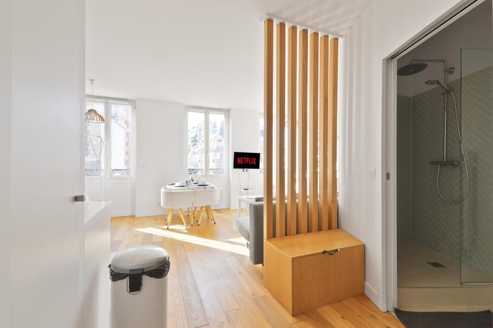 Studio Quartier Saint Michel Notre Dame Free Netflix Apartment in Paris