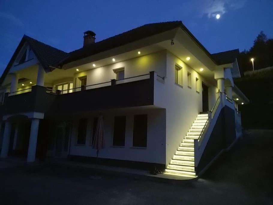 Property building, Night