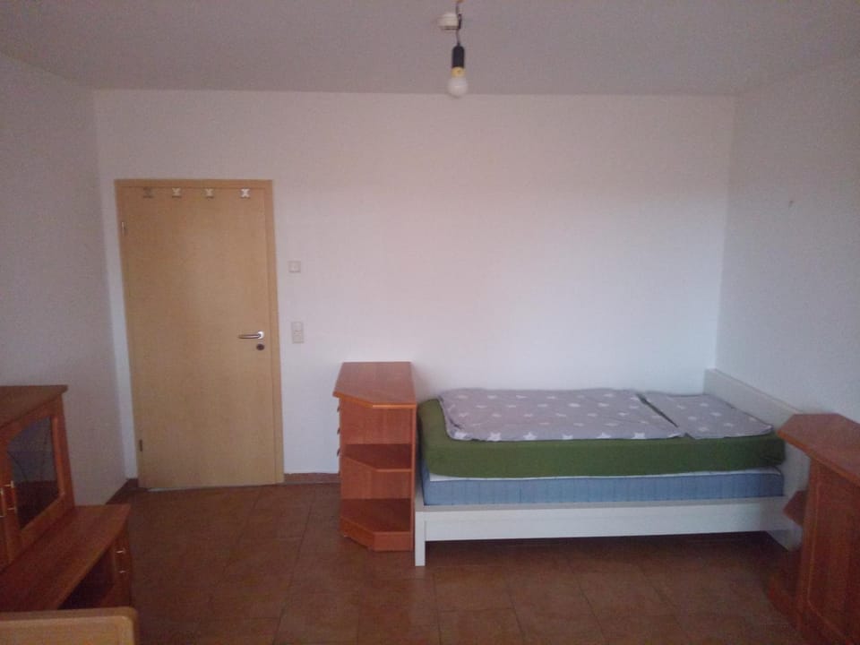 Property building, Living room, Bedroom