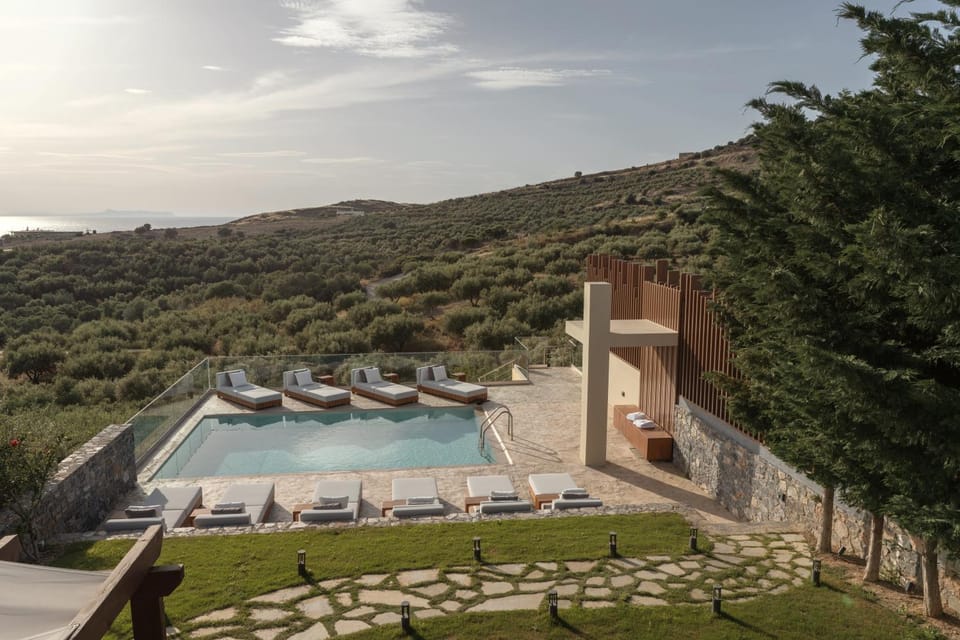 Pool view, Sea view, Swimming pool