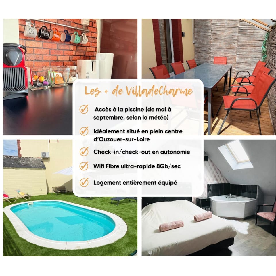 Villa de charme avec piscine privée Villa in Centre-Val de Loire