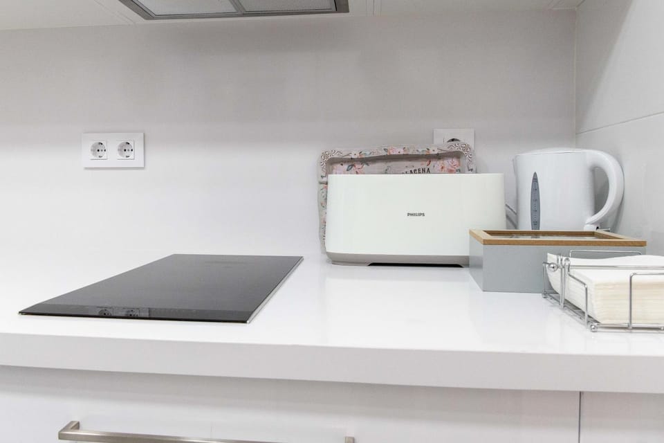 Kitchen or kitchenette, toaster, kitchen