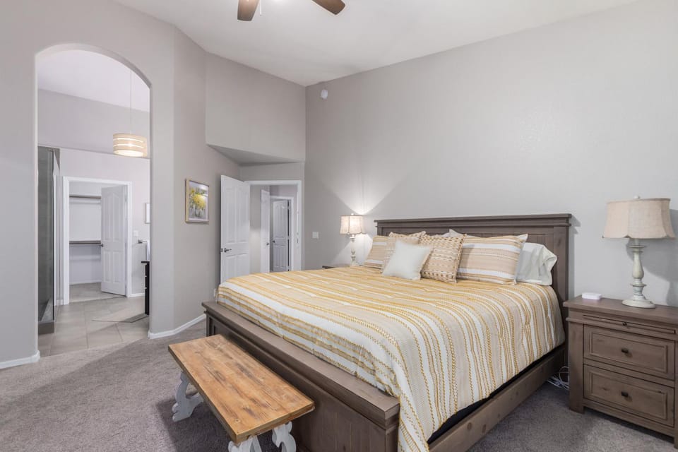 Bed, Bedroom