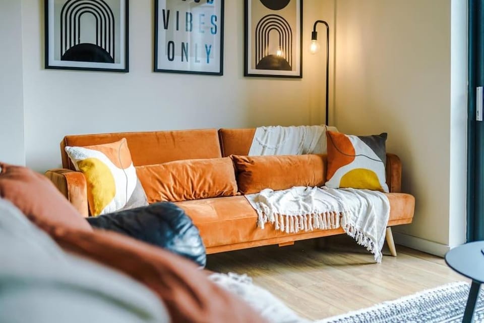 Modern 2BR near Manchester city centre - Free parking garage Apartment in Salford