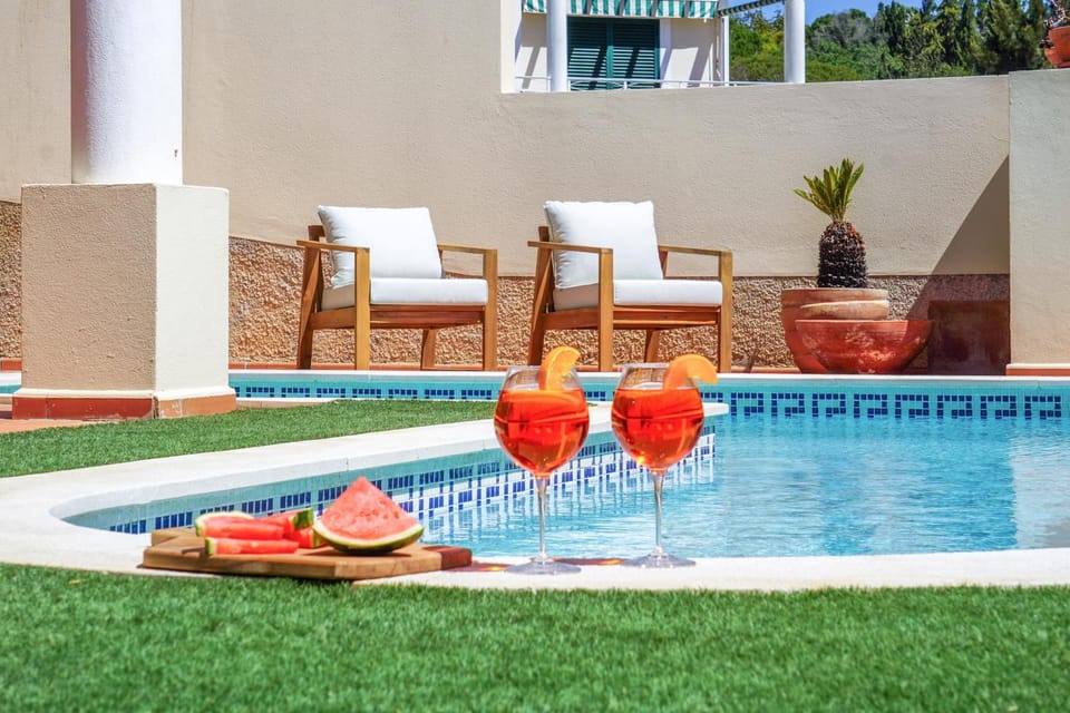 Garden, Swimming pool, sunbed