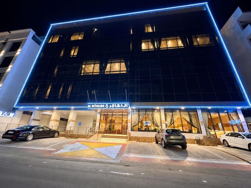 Property building, Night, Location, Parking