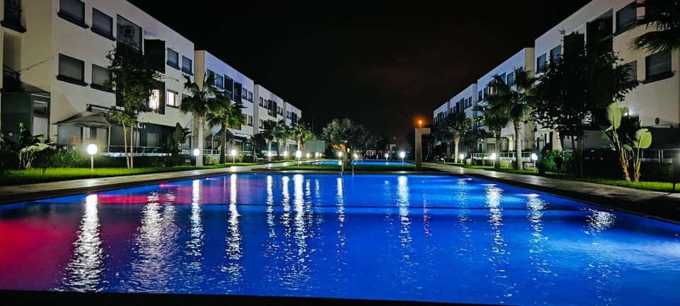 Cosy Appartement piscine view Magic house Mansouria Apartment in Casablanca-Settat