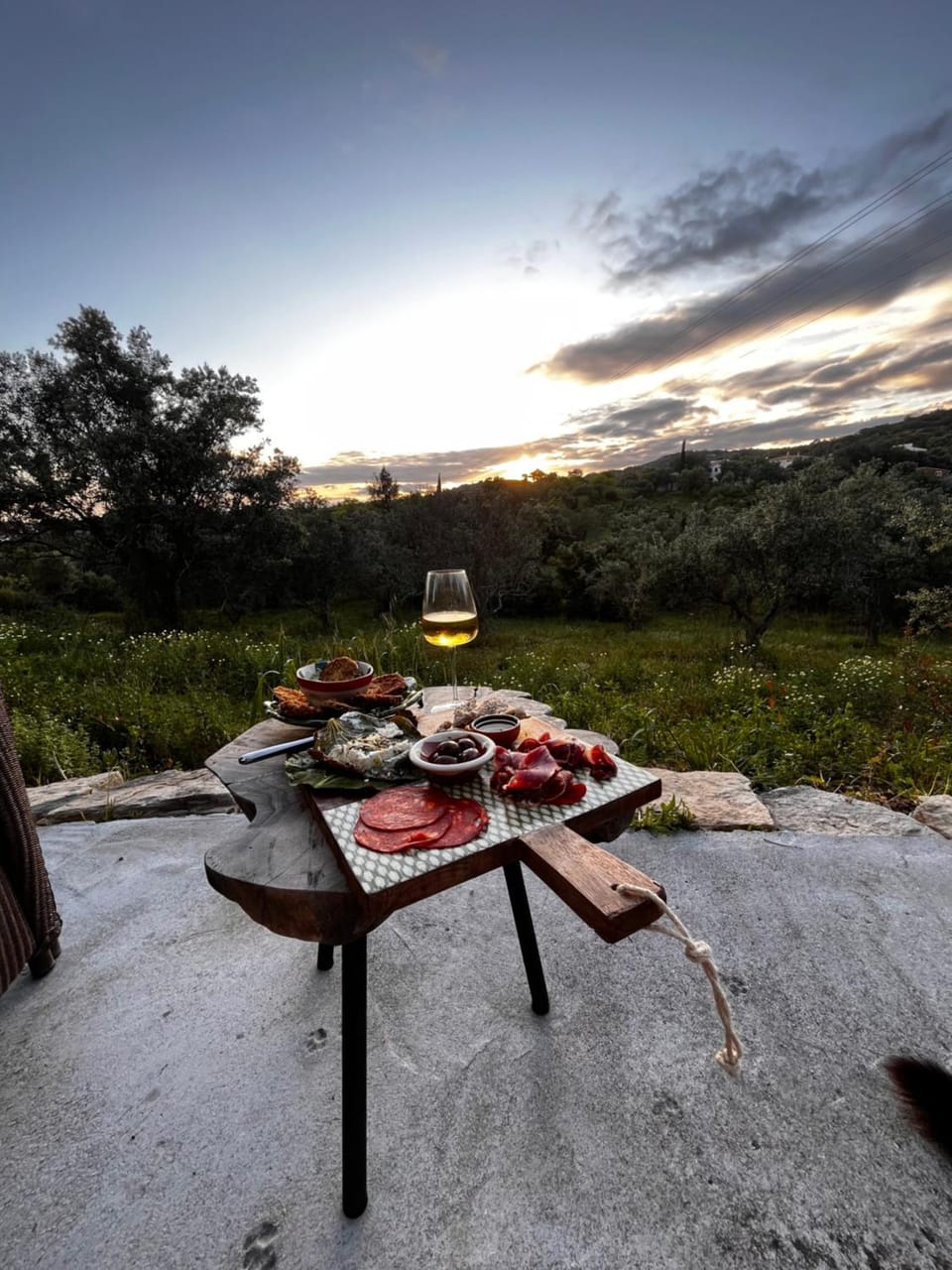 Patio, Natural landscape