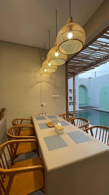 Bohemian Private pool Villa - Fulton Casablanca Villa in Special Region of Yogyakarta