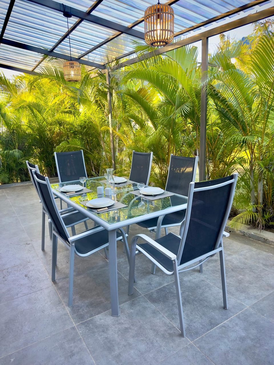 Patio, Balcony/Terrace, Garden view
