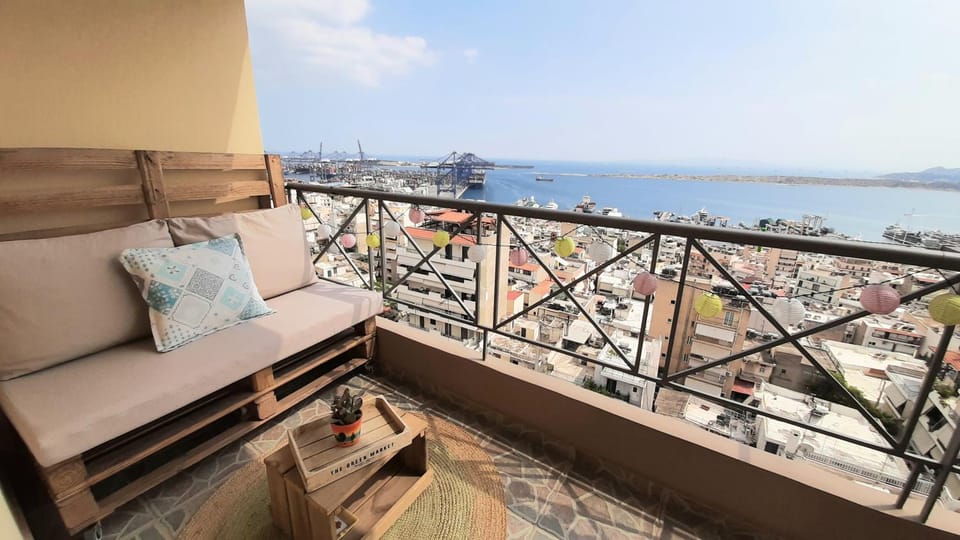View (from property/room), Balcony/Terrace, Sea view