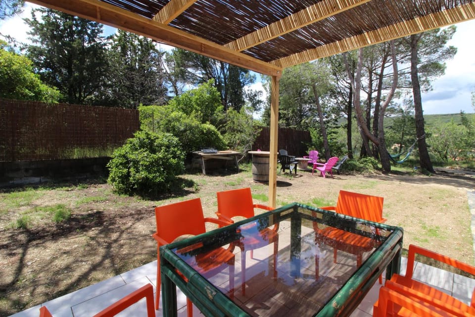 Patio, Natural landscape, Garden, Garden view
