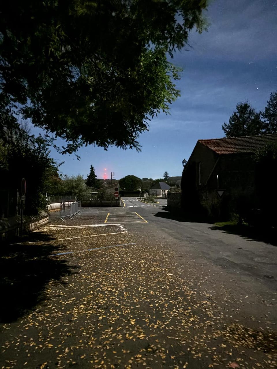 Quiet street view