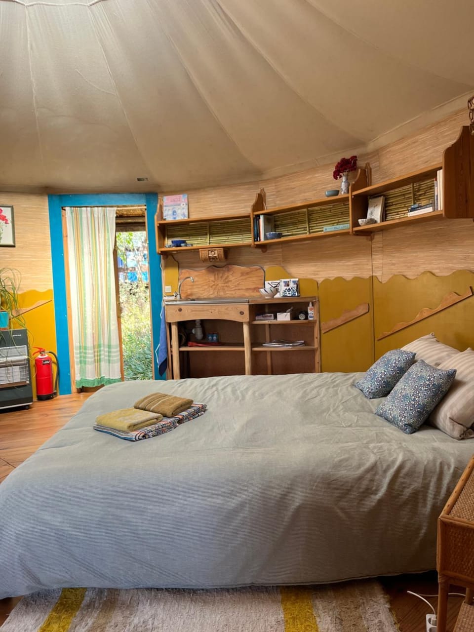 Cortijo alhijra small yurt Luxury tent in Alpujarra Granadina