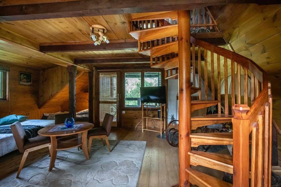 Chatka Sikorówka-SAUNA -Bizoręda House in Poland