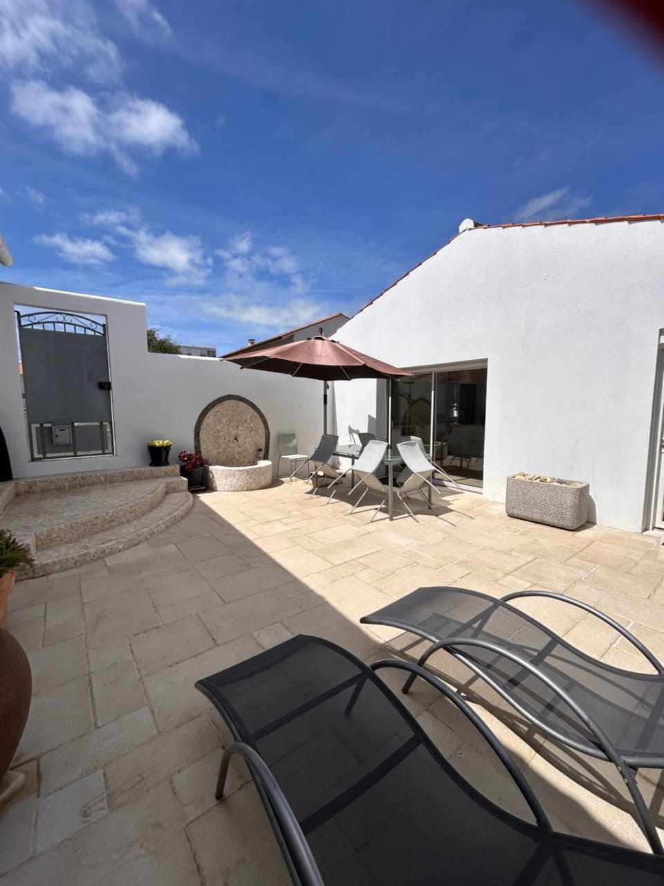 Patio, sunbed