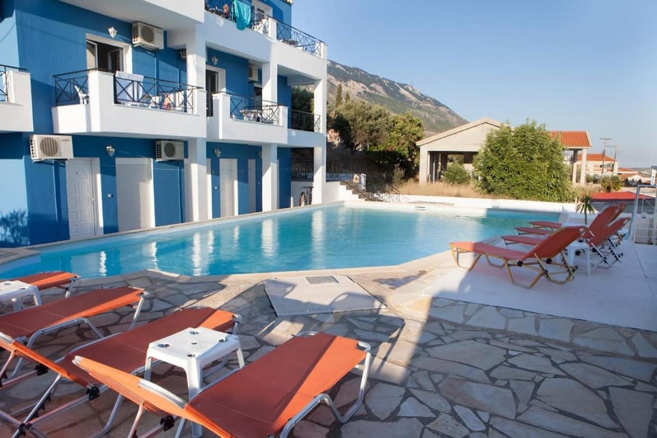 Casa de Blue Apartment in Vlachata