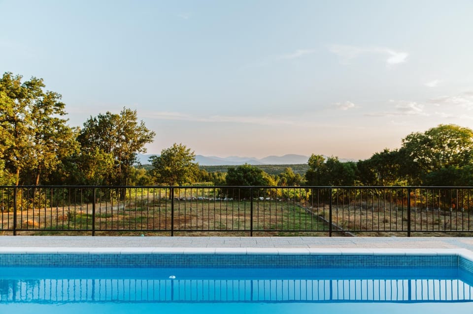 Natural landscape, Garden, Pool view, Swimming pool