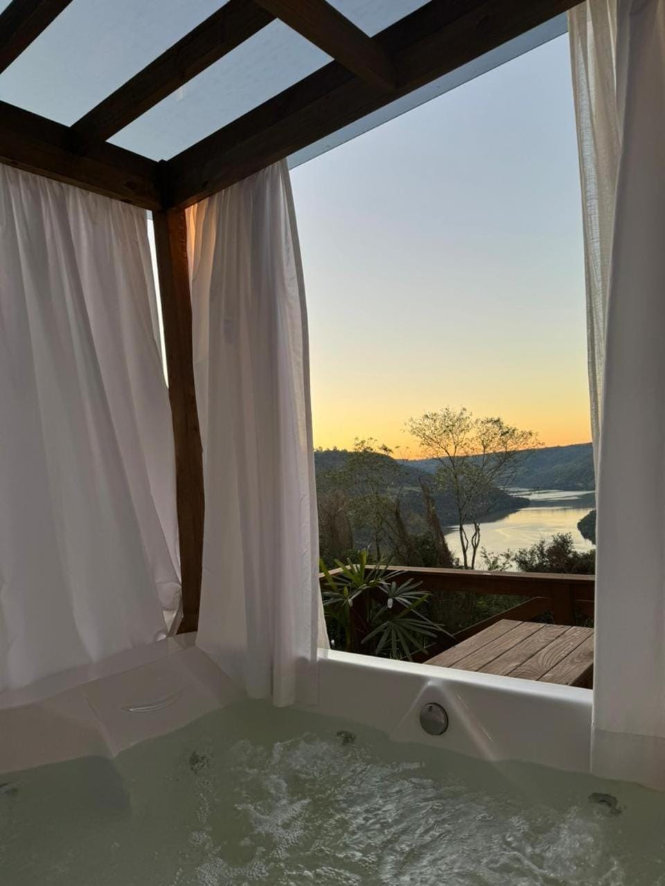 Patio, Day, Natural landscape, View (from property/room), Balcony/Terrace, Lake view, Mountain view, River view