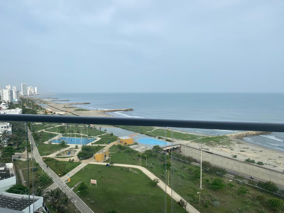 Nearby landmark, Natural landscape, Beach, City view, Sea view