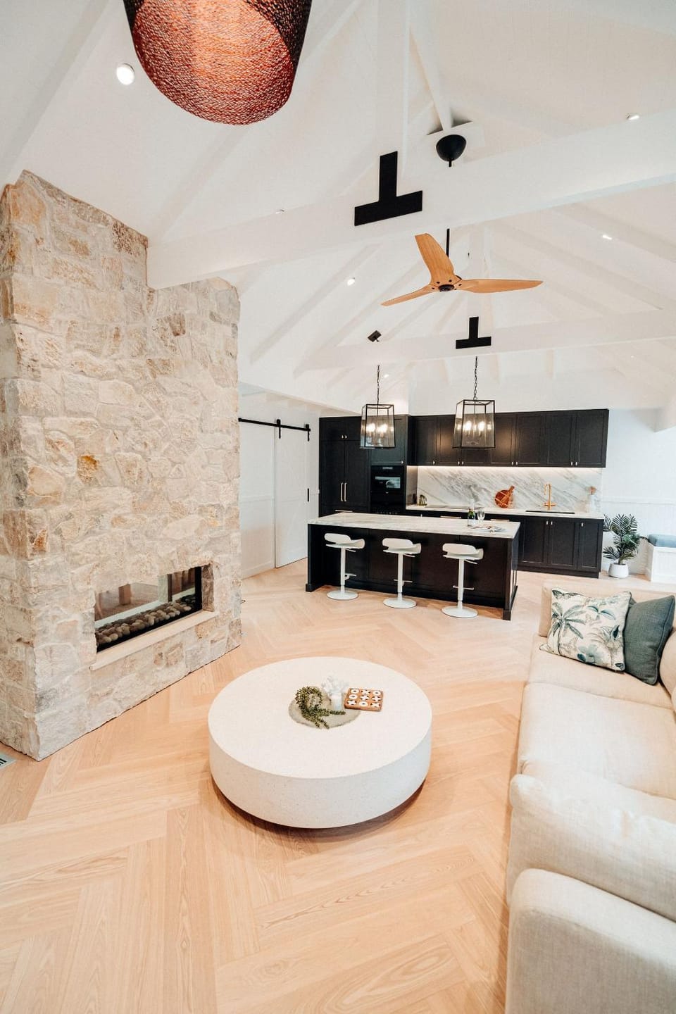 Three Cheeky Palms by TCC House in Pittwater Council