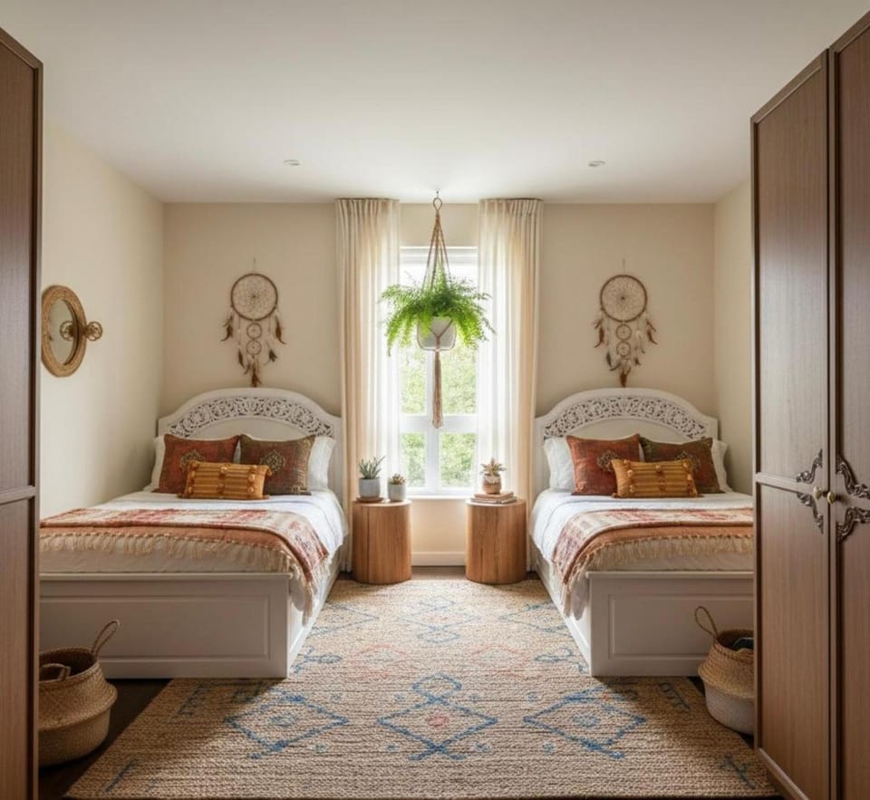 Bed, Photo of the whole room, Bedroom