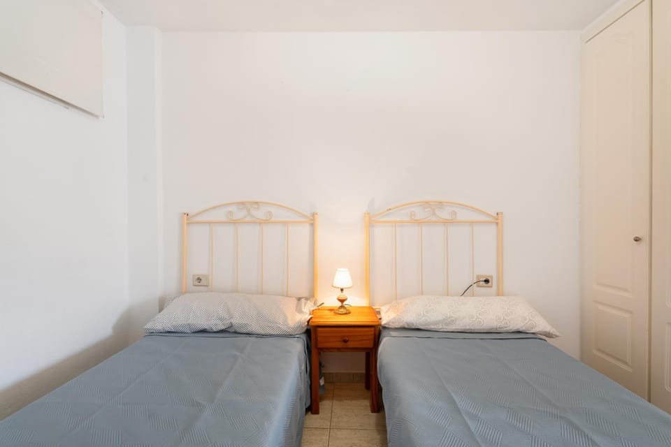 Property building, Living room, Bedroom