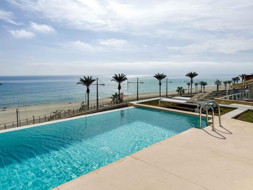 Pool view, Sea view, Swimming pool