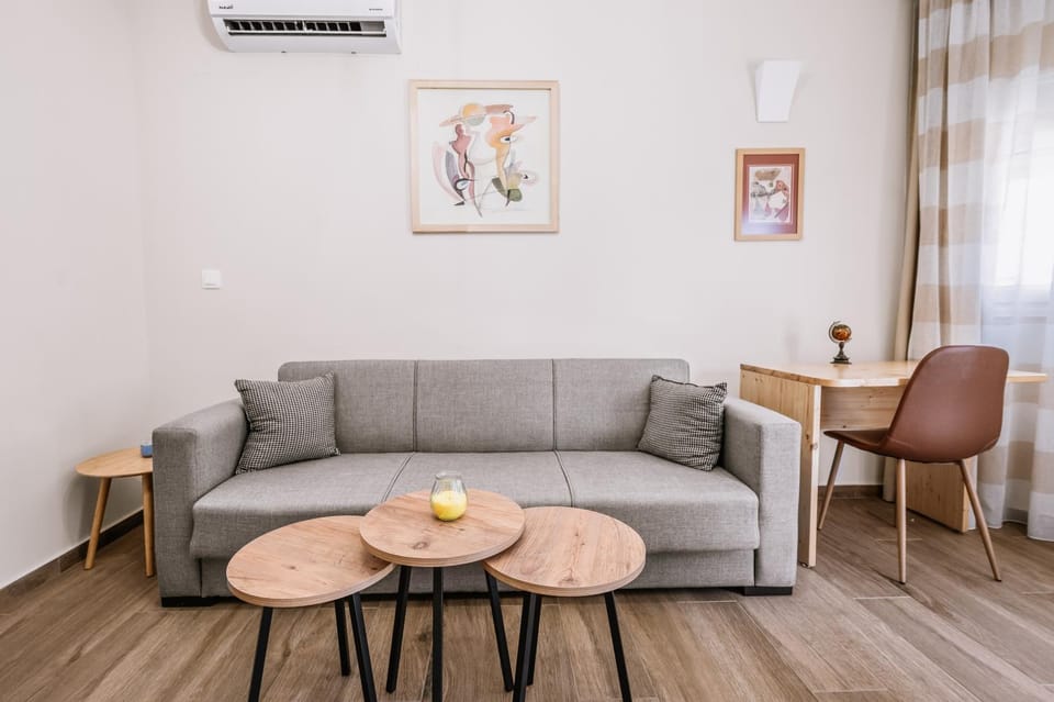 Living room, air conditioner