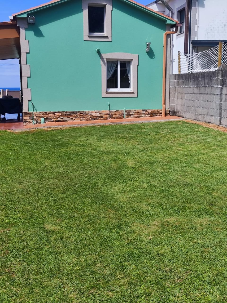 Property building, Garden view