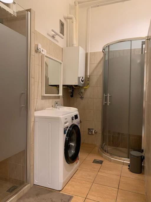 Shower, Bathroom, washing machine
