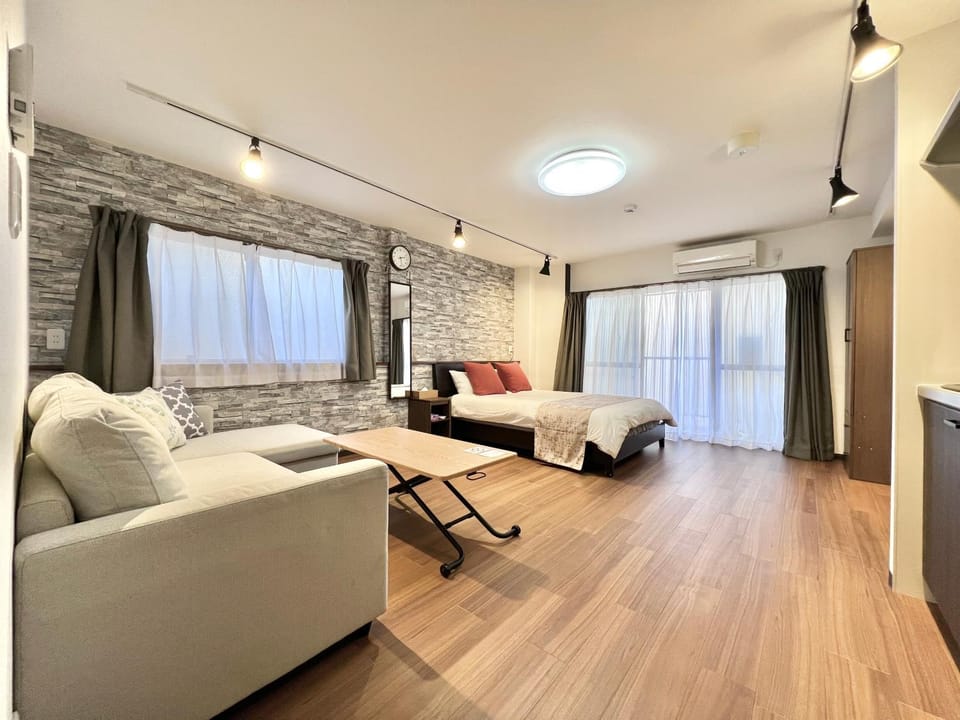 Living room, Bedroom