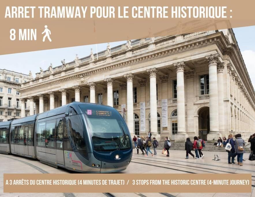 Parking, spacieux, calme, central - HEIWANA Apartment in Bordeaux
