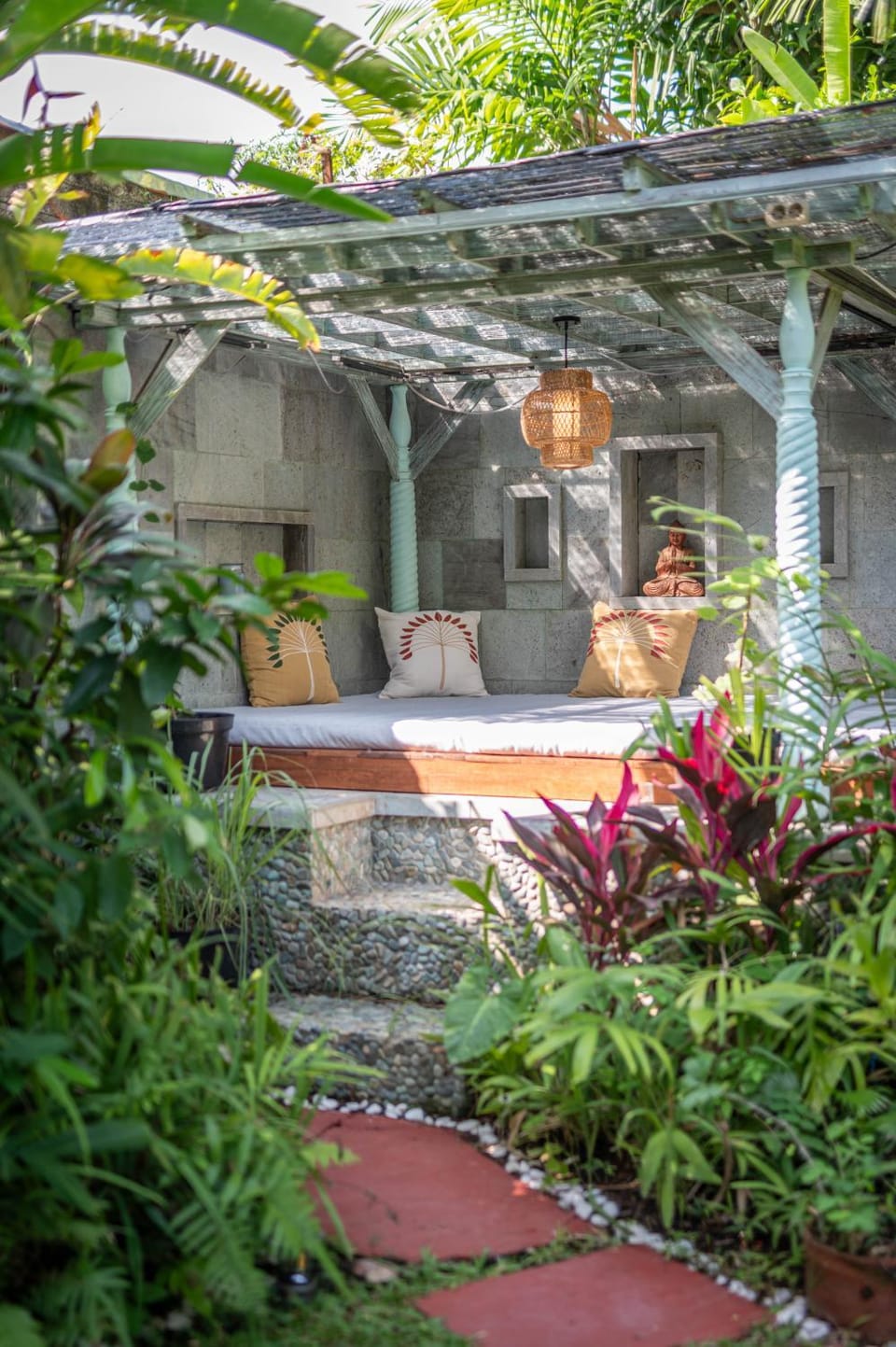 Patio, Garden, Seating area, Garden view