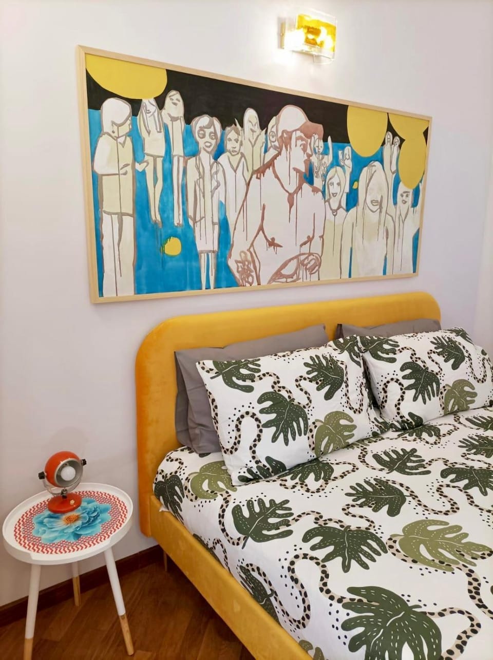 Photo of the whole room, Decorative detail, Bedroom