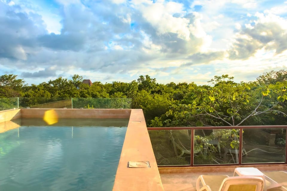 Family Studio Suite with Kitchenette & Terrace - Santuario Hotel Boutique Apartment in State of Quintana Roo