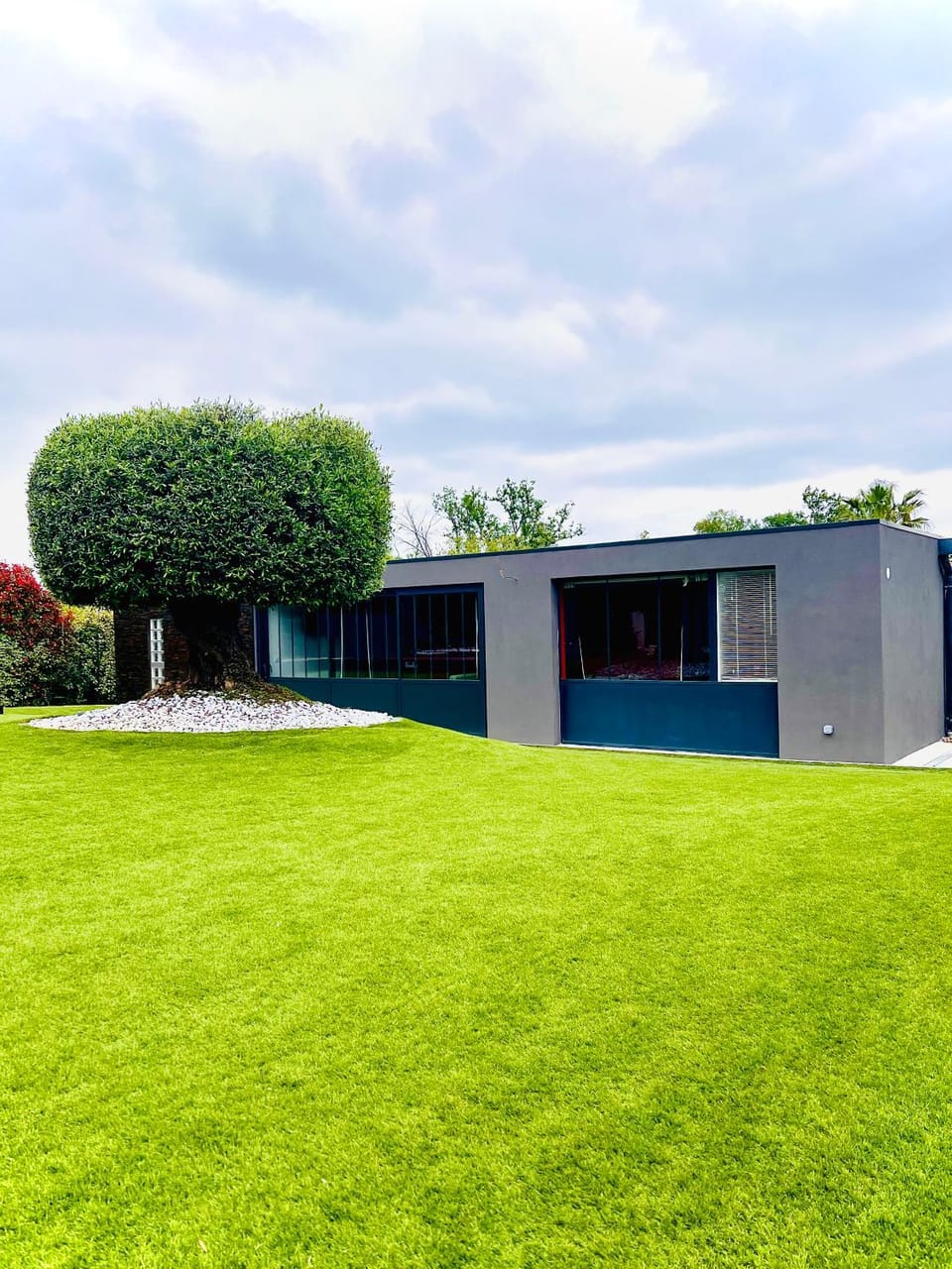 Property building, Garden
