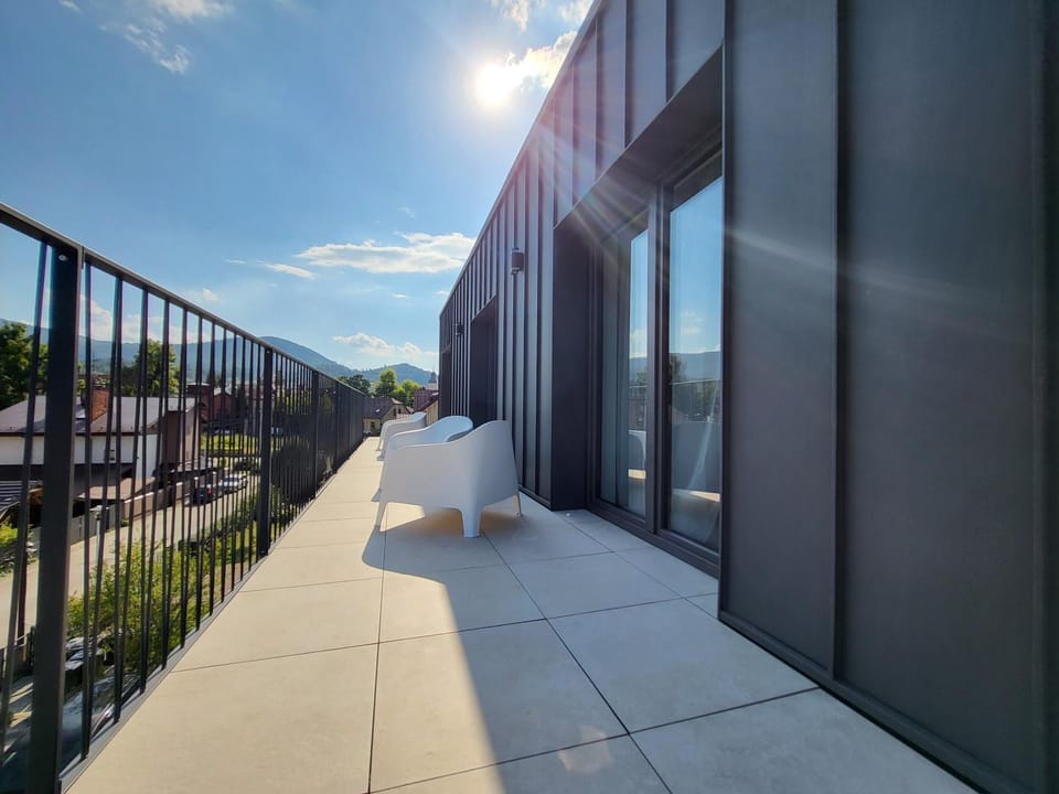 Property building, Day, Natural landscape, View (from property/room), Balcony/Terrace