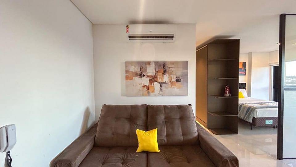 Flat Alto, Completo e com Linda Vista no Vertigo Apartment in Campo Grande