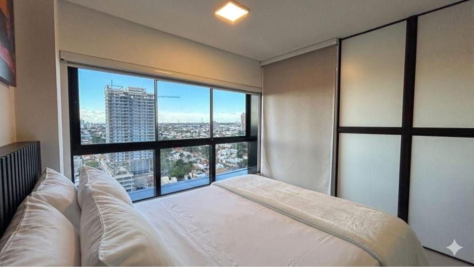 Flat Alto, Completo e com Linda Vista no Vertigo Apartment in Campo Grande